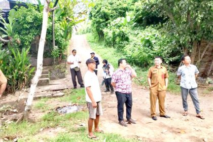Survei lokasi untuk penataan Kampung Nelayan Maju (Kalaju) di Desa Sudimara, Kecamatan Tabanan, Kabupaten Tabanan. Sumber foto : Istimewa