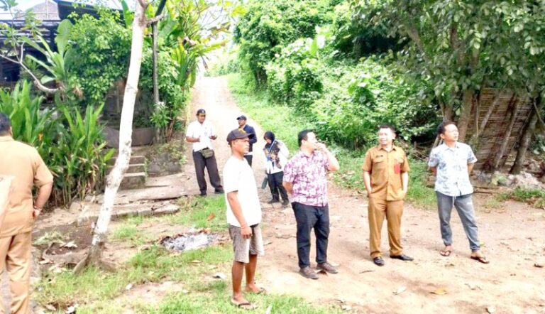 Survei lokasi untuk penataan Kampung Nelayan Maju (Kalaju) di Desa Sudimara, Kecamatan Tabanan, Kabupaten Tabanan. Sumber foto : Istimewa