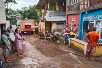 Kondisi Desa Tanjung Kemala, Kabupaten Baturaja OKU usai terdampak banjir. Sumber foto: sumsel.tribunnews.com