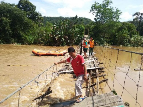 Ilustrasi jembatan putus. Sumber foto: sumsel.kejarfakta.co