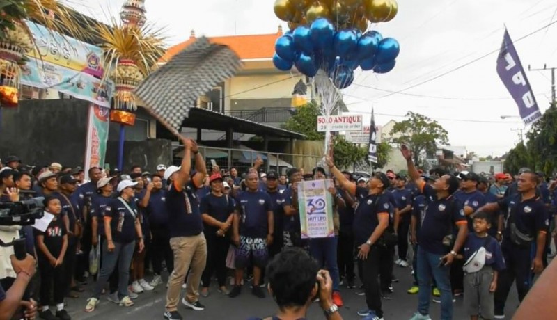 Gebyar perayaan HUT ke-32 LPD Desa Adat Kerobokan di Lapangan Astagina. Sumber Foto: Istimewa