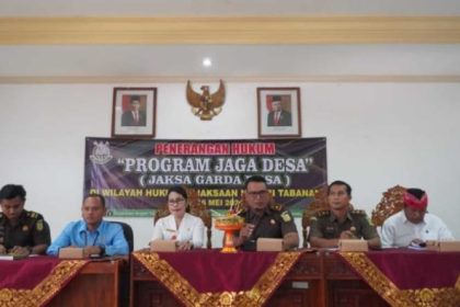 Kejaksaan Negeri Tabanan menggelar program Jaksa Garda Desa. Sumber Foto: Istimewa