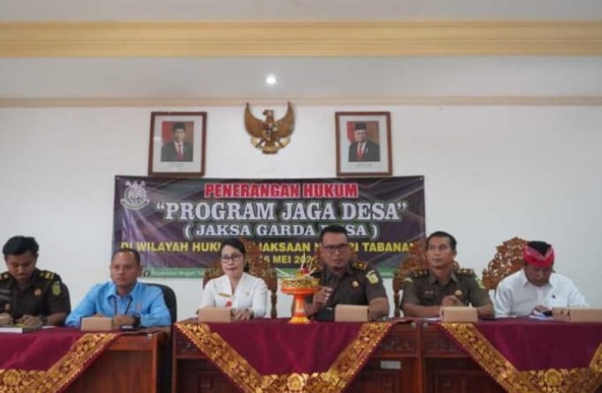 Kejaksaan Negeri Tabanan menggelar program Jaksa Garda Desa. Sumber Foto: Istimewa