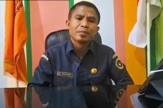 Ketua Bawaslu Ende Basilius Wena. Sumber Foto: Pos-kupang