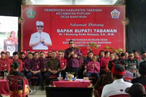 Program Bungan Desa ke-48 di Desa Bantiran. Sumber Foto: Istimewa