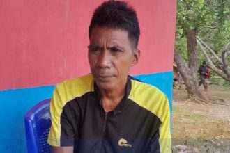 Kades Manuthoghi, Dominikus Ndara Malli. Sumber Foto: LensaNusantara