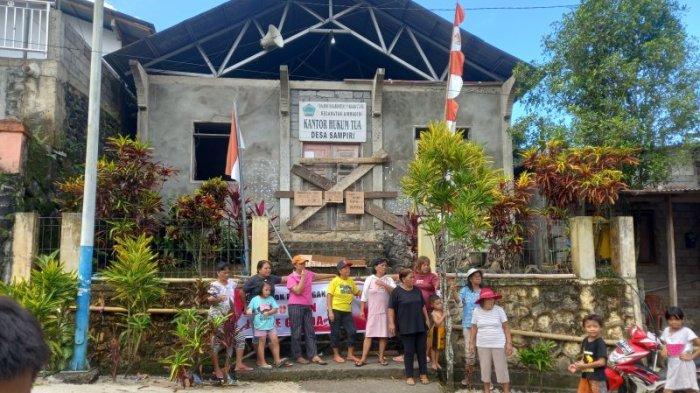 keterangan foto: kantor hukum tua di segel, sumber foto: Tribunmanado.co.id