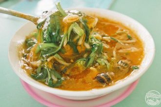 Sempolet, Kuliner Bahan Dasar Sagu Khas Melayu Riau. Sumber Foto: X Fess