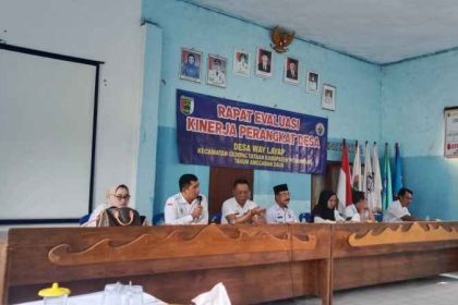 Monitoring dan Evaluasi Desa Way Layap. Sumber Foto: Sumaterapost.com