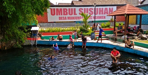 Destinasi Wisata Umbul Susuhan BUM Desa Mahanani. Sumber foto: website resmi manjungan.ngawen.klatenkab.go.id