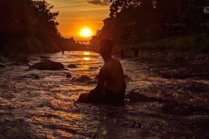 Wisata pemandian Lok Tampang salah satu paket wisata yang bisa dinikmati saat berwisata ke Desa Teratau, Kecamatan Jaro, Kabupaten Tabalong.