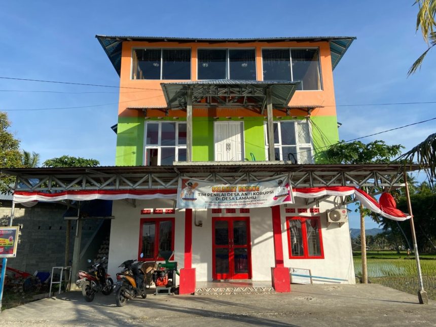Kantor BUM Desa Cahaya Lamahu. Sumber foto: Zulkifli Mangkau/Kanal Desa