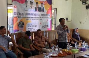 Sosialisasi Tingkatkan IDM di Kantor Desa Penyak Sumber Foto: Dok.perkaranews.com