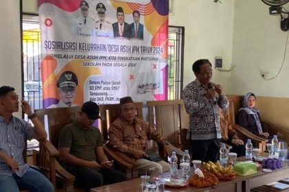 Sosialisasi Tingkatkan IDM di Kantor Desa Penyak Sumber Foto: Dok.perkaranews.com