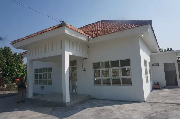 Gedung posyandu desa yang telah rampung dibangun di Dusun Rembukwangi, Desa Watudakon. Sumber : Dwi Aris S/Radar Jombang