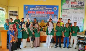 Tim penilaian lomba tingkat desa Kabupaten Oku. Sumber: Dok.AntaraNews.com