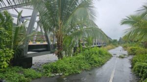 Jembatan darurat Tamilouw. Sumber: Dok. Tribun