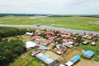 Ilustrasi Desa di OKU Sumber Foto: Dok.Wikepedia.com