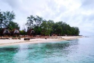 di Gili Meno, Desa Gili Indah, Kecamatan Pemenang, Lombok Utara, Nusa Tenggara Barat (NTB). Sumber: Detikbali