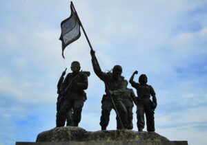 Monumen Trikora Kabupaten Pulau Morotai. Sumber: Dok. Istimewa