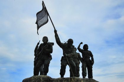 Monumen Trikora Kabupaten Pulau Morotai. Sumber: Dok. Istimewa