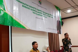 Pelatihan Peningkatan Kapasitas Tenaga Pendamping Profesional (TPP) berbasis platform Learning Management System (LMS). Sumber: Istimewa.