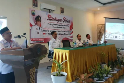 Bimtek Peningkatan kapasitas Aparatur Desa Sumber Foto: istimewa