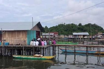 Kampung Nelayan Melawei. Sumber: Dok. Detik News