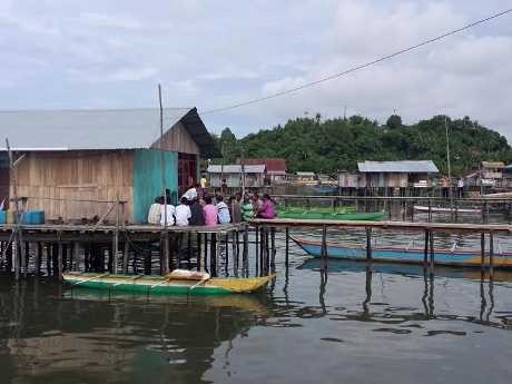 Kampung Nelayan Melawei. Sumber: Dok. Detik News