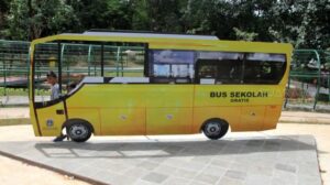 Ilustrasi Bus sekolah. Sumber Foto: Dok. suara.com