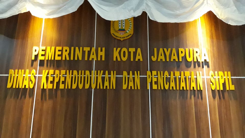 Kantor Dinas Kependudukan dan Pencatatan Sipil Kota Jayapura. Sumber: Dok. Dukcapil Kota Jayapura