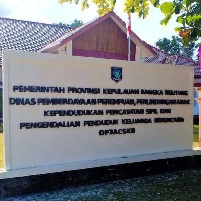 Kantor Dinas Pemberdayaan Perempuan Perlindungan Anak Kependudukan Pencatatan Sipil dan Pengendalian Penduduk Keluarga Berencana (DP3ACSKB) Bangka Belitung. Sumber Foto: Dok. RRI.com