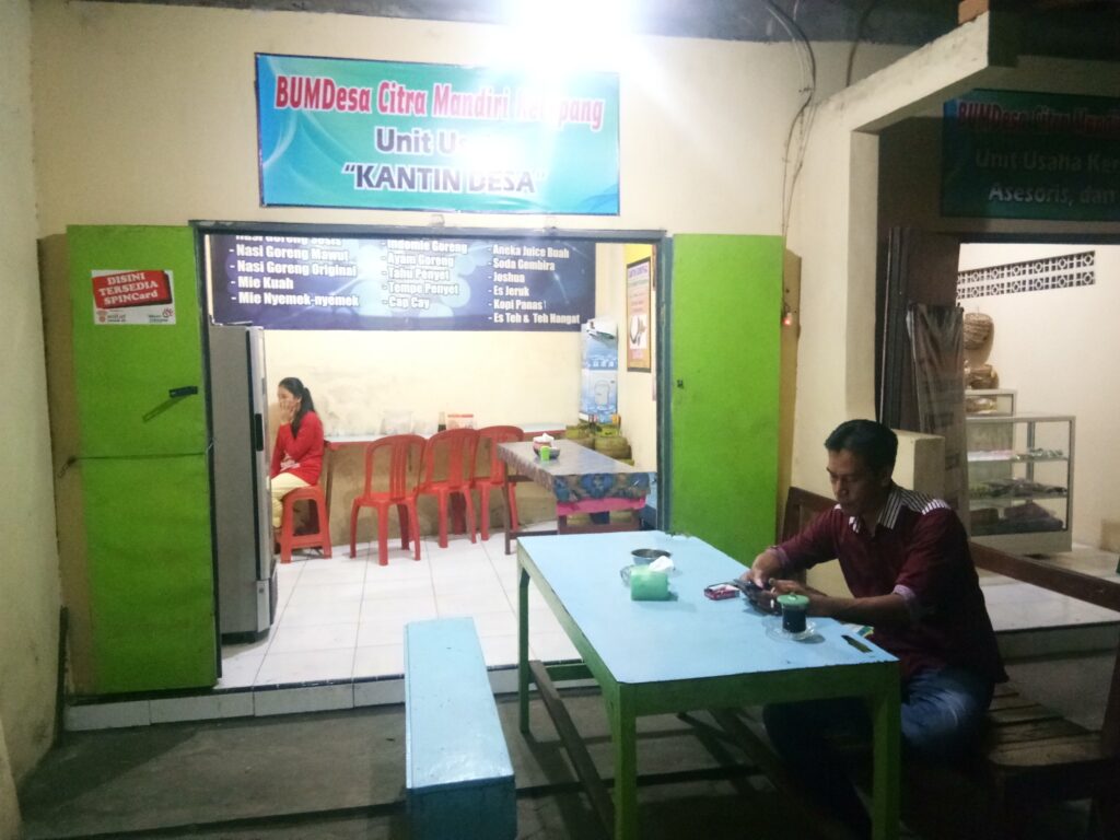 Unit usaha Kantin Desa milik BUM Desa Citra Mandiri.