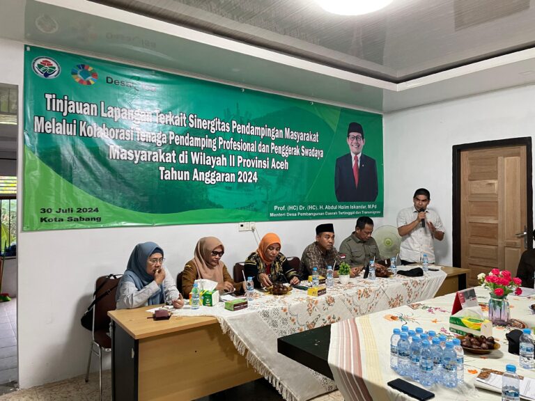 Kunjungan tim BPSDM ke Kota Sabang, Aceh. Sumber: Dokumentasi kolomdesa.com.