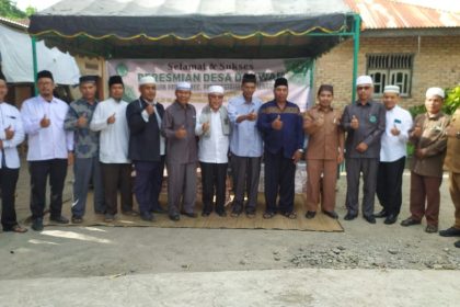 Peresmian Desa Huta Padang Sebagai Desa Dakwah. Sumber Foto; Istimewa
