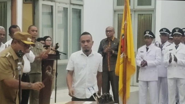 Peresmian Masa Jabatan Kepala Desa di Kabupaten Kupang. Sumber foto : KupangBerita