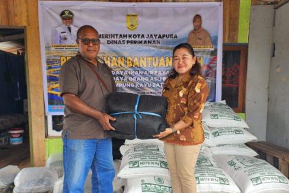 Roberth Puy, salah satu penerima manfaat. Sumber: Istimewa