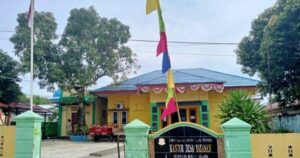 Kantor Desa Yayasan, Kecamatan Morotai Selatan, Kabupaten Pulau Morotai. Sumber: Dok. Tribun