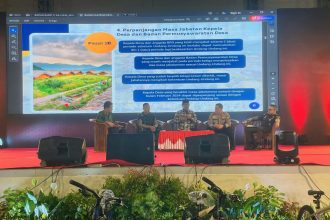 Kegiatan Penutupan Rapat Koordinasi Percepatan Pembangunan Desa dan Sosialiasi UUD Desa 2024. Sumber: Istimewa