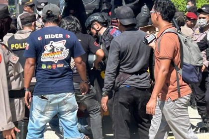 Eksekusi Lahan di Desa Pinrang Ricuh, Sumber: Istimewa