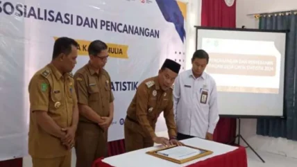 Desa Karta Mulia Terpilih sebagai Desa Cinta Statistik