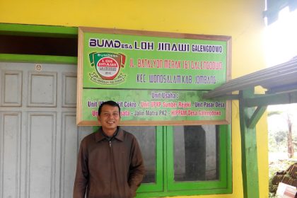 Kantor BUM Desa Loh Jinawi. Sumber foto: webiste BUM Desa Loh Jinawi.