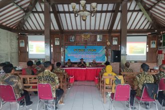 Desa Banyubiru menerima kunjungan studi tiru dari Desa Gaum, Kabupaten Karanganyar. Sumber: Dokumentasi Desa Banyubiru.