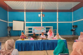 Rembuk Stunting dan Musdes Penetapan BPJS Ketenagakerjaan. Sumber: lahatonline.com