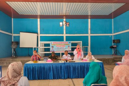 Rembuk Stunting dan Musdes Penetapan BPJS Ketenagakerjaan. Sumber: lahatonline.com