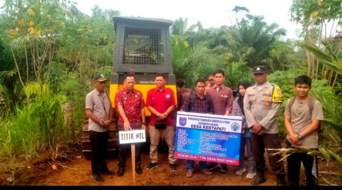 Lokasi pelaksanaan Titik Nol Pembangunan Jalan Usaha Tani. Sumber: cakrawalanusantara.com