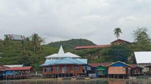 Kampung Homfolo di Kabupaten Jayapura, Provinsi Papua. Sumber: Dok. Tribun Papua