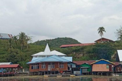Kampung Homfolo di Kabupaten Jayapura, Provinsi Papua. Sumber: Dok. Tribun Papua