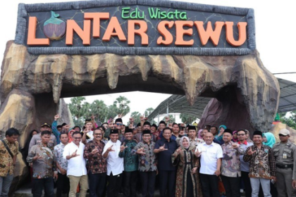 Pintu masuk Eduwisata Lontar Sewu Gresik. Sumber foto: website resmi gemari.id
