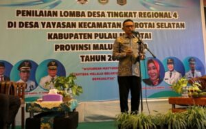 Penilaian Lomba Desa Tingkat Regional 4 di Desa Yayasan. Sumber: indotimur.com